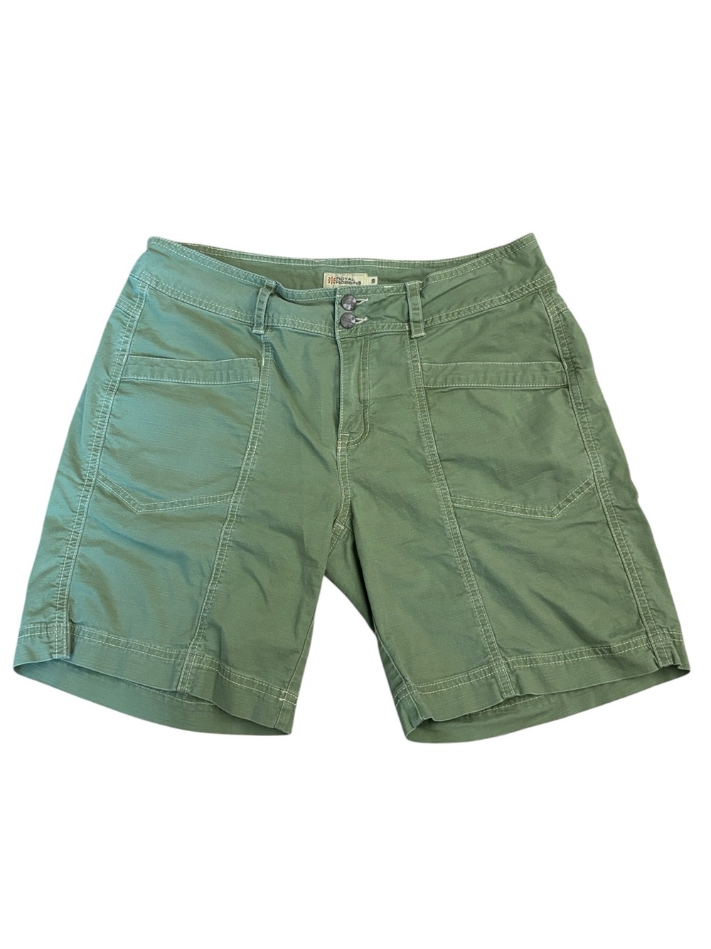 ROYAL ROBBINS Green Stretch Hiking Outdoor Short Size 10
